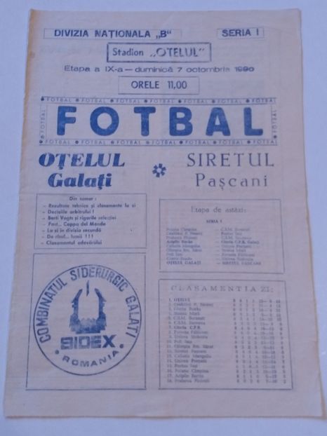 Otelul Galati 1990-1991 - Otelul Galati Istorie Part 1