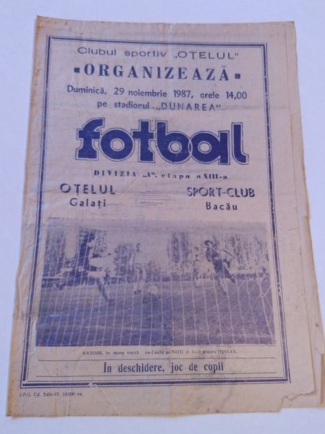 Otelul Galati 1987-1988 - Otelul Galati Istorie Part 1