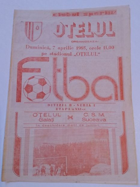 Otelul Galati 1984-1985 - Otelul Galati Istorie Part 1