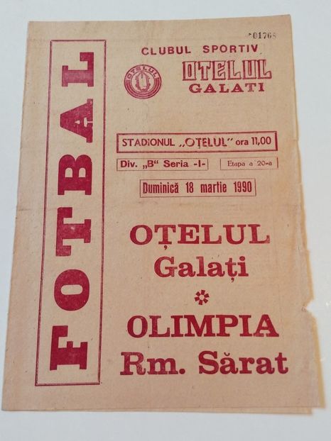 Otelul Galati 1989-1990 - Otelul Galati Istorie Part 1