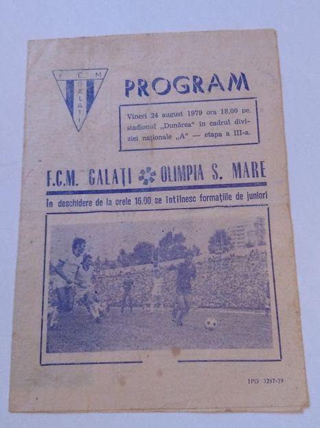 FCM Galati 1979-1980 - Dunarea Galati Istorie Part 3