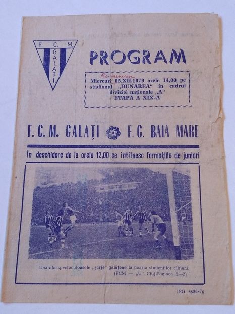 FCM Galati 1979-1980 - Dunarea Galati Istorie Part 3