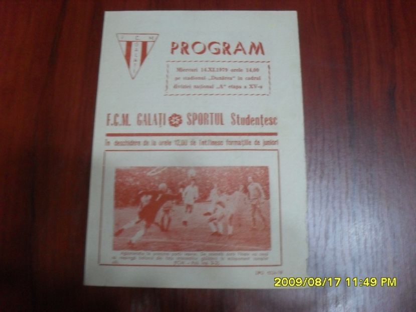FCM Galati 1979-1980 - Dunarea Galati Istorie Part 3