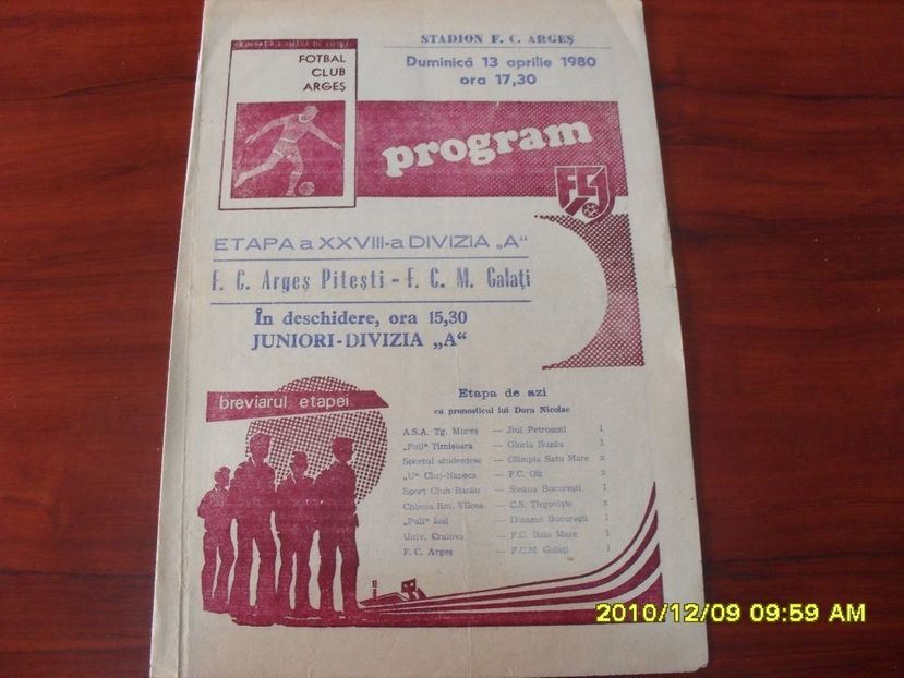 FCM Galati 1979-1980 - Dunarea Galati Istorie Part 3