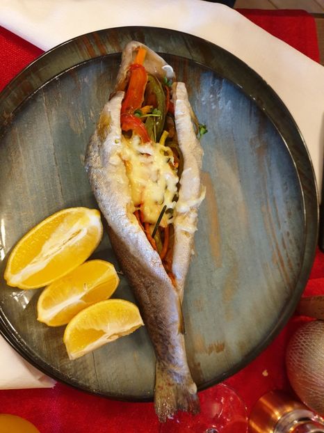 Barcute de pastrav cu legume - Mancaruri cu peste