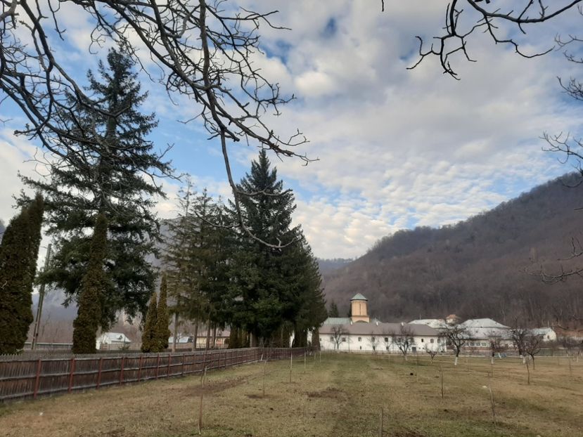  - Mânăstirea Polovragi ianuarie 2020