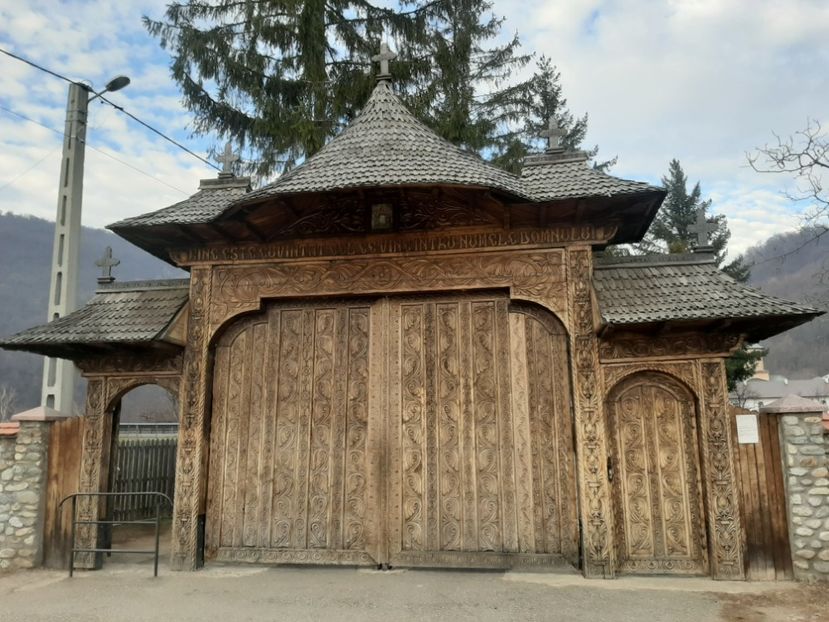 - Mânăstirea Polovragi ianuarie 2020