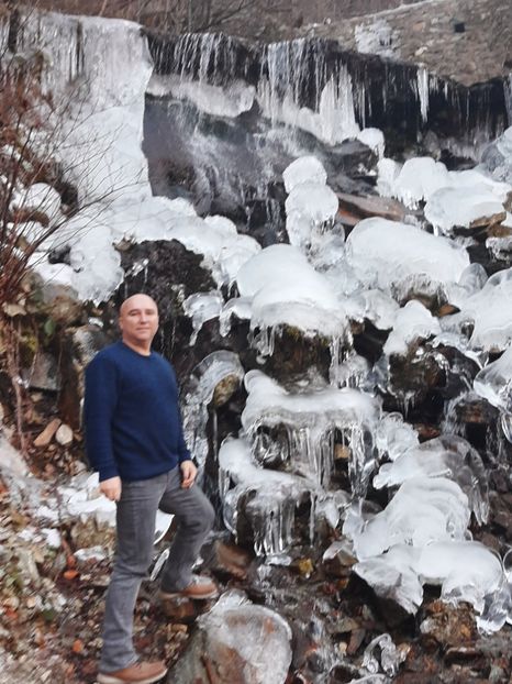  - Cascadă iarna ianuarie 2020