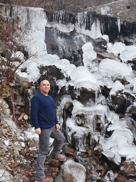  - Cascadă iarna ianuarie 2020