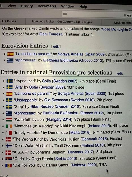 Eurovision 2018 - 2018 Eurovision Song Contest Part 20