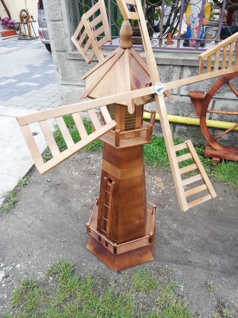 moara vânt 120cm - aranjamente ptr gradina LA COMANDA - DE VANZARE