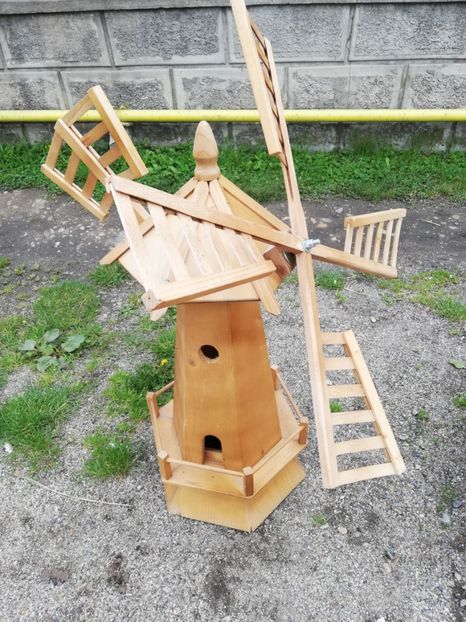 moara vânt 80cm - aranjamente ptr gradina LA COMANDA - DE VANZARE