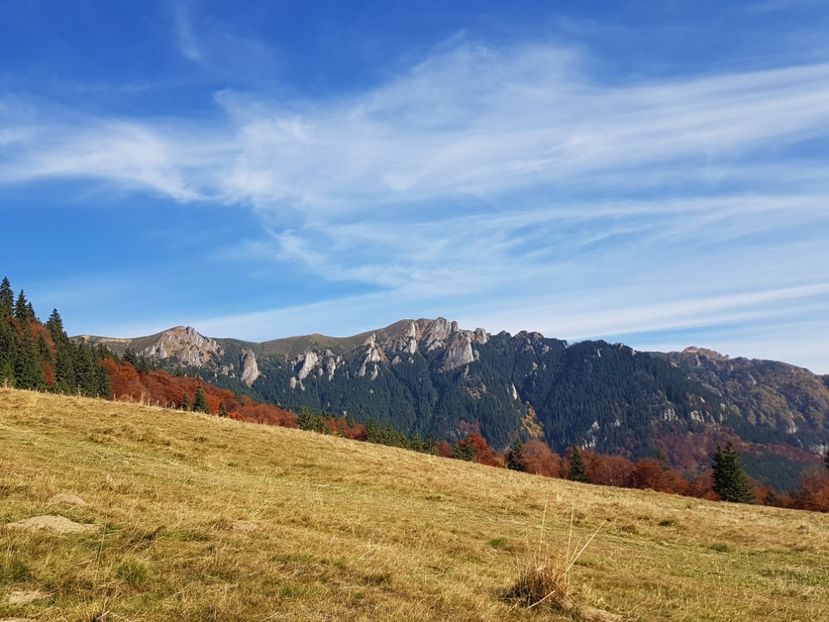  - 15 - Cheia - Pe sub Vârful Zăganu - Vârful Gropșoarele - La Răscruce - Vârful Ciucaș - oct 2019
