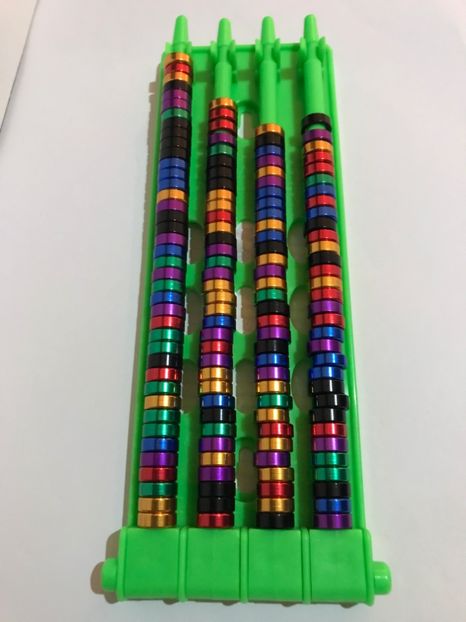 Inele metalice 8 mm - Inele metalice colorate de 8-10 mm