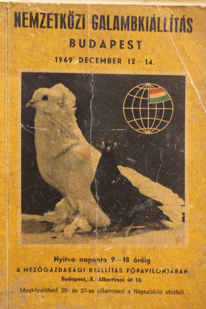 1969 DECEMBER - CARTI REVISTE DESPRE PORUMBEI