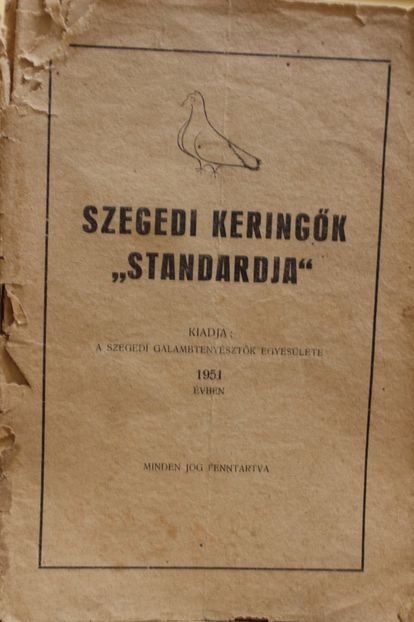 1951 - CARTI REVISTE DESPRE PORUMBEI