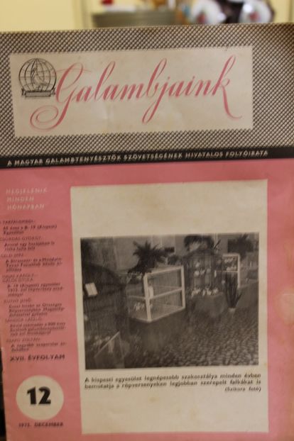 1975  DECEMBER - CARTI REVISTE DESPRE PORUMBEI