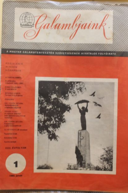 1980  JANUAR - CARTI REVISTE DESPRE PORUMBEI
