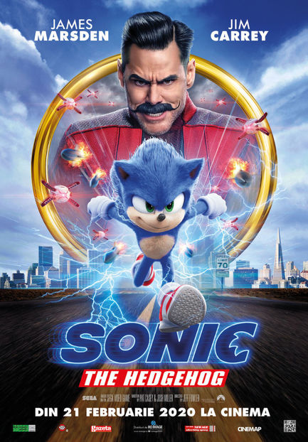 din 21 feb, Sonic the Hedgehog (2020) - Filme in curand 1