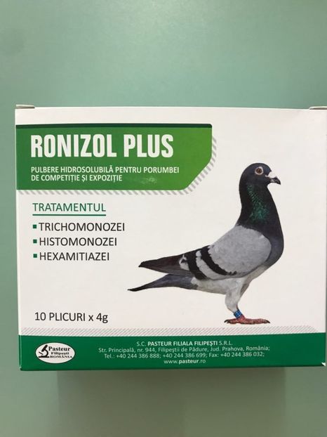 Ronizo 4g 3 lei - Ronizol plus pulbere hidrosolubila 4g - 3 lei