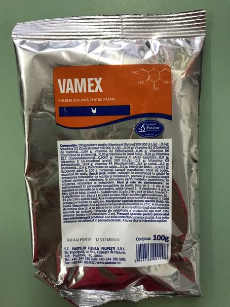 Vamex 100g 8 lei - Vamex pulbere soluvila 100g - 8 lei