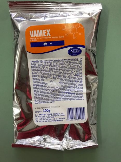 Vamex premix 8 lei - Vamex premix 100g - 8 lei