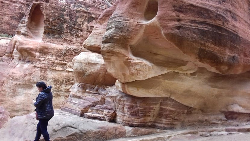 Al Siq - Stânca elefant - Iordania