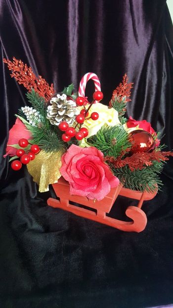  - Crepe paper flowers