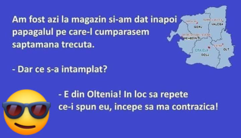  - Bancuri cu Olteni