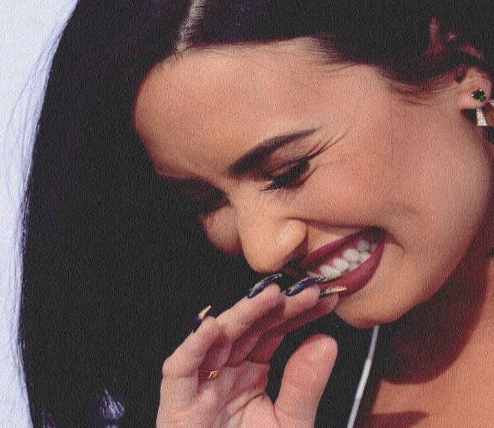 .¸¸.•✿ (Sept) D̤e̤m̤i̤ ̤L̤o̤v̤a̤ ༺♥༻ OhBaldwin. - Something blacker than desire