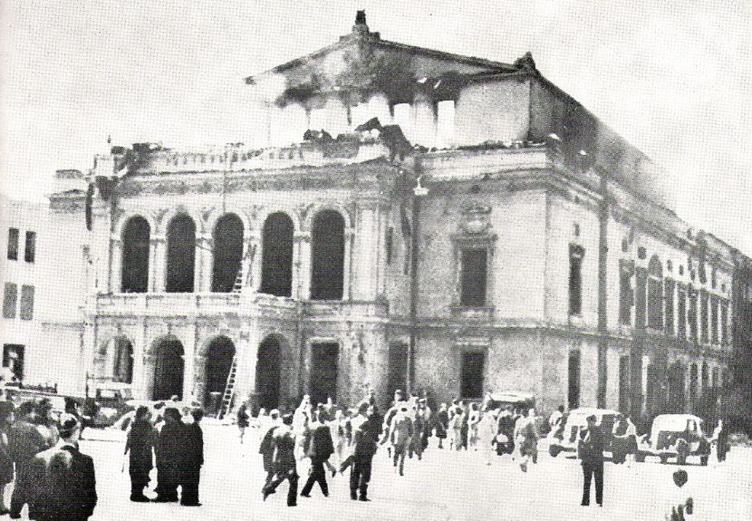 1944.08.00 BUC., TEATRUL NATIONAL IN FLACARI - 1-2 T