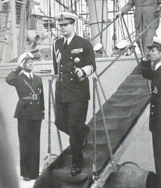 1946 CONSTANTA, REGELE COBORAND DE PE BRICUL MIRCEA - 1-2 T