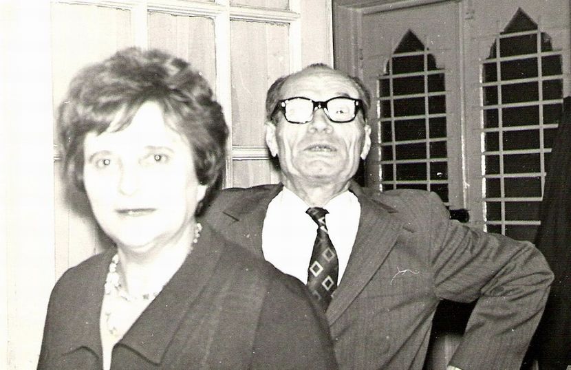 1975.05.01 BUC., PARINTII MEI, ELENA SI C-TIN ZAINESCU - 1-2 T