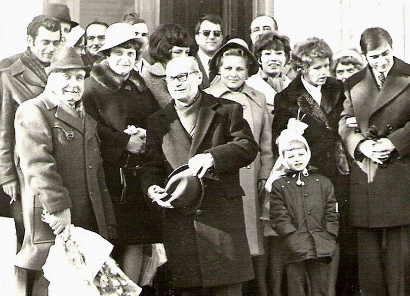 1975.11.15 IASI, STAREA CIVILA, IN ST. IORDAN FUIOREA, PRIETEN DIN TINERETE AL TATEI - 1-2 T
