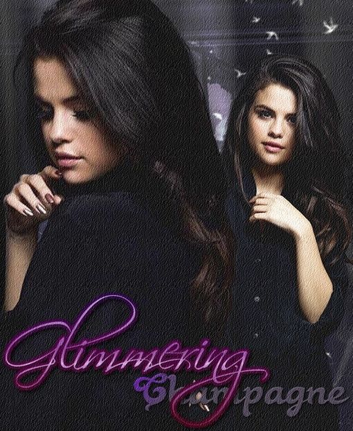 1st poster - Glimmering Champagne Magazine - 1st number