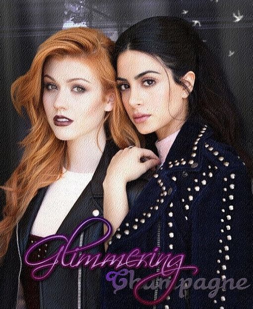 4th poster - Glimmering Champagne Magazine - 1st number