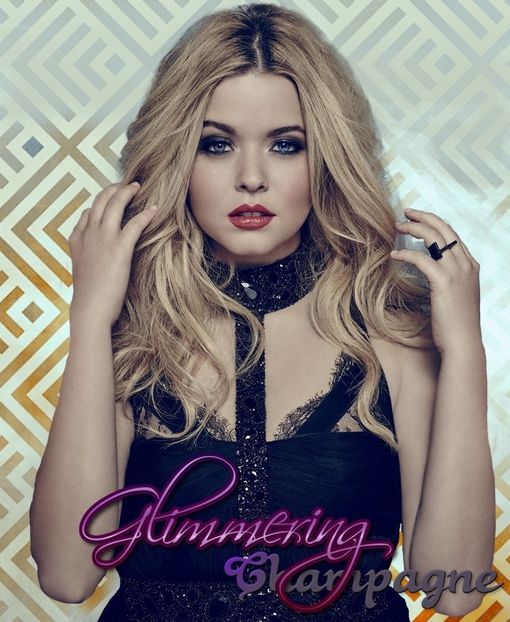 2nd poster - Glimmering Champagne Magazine - 2nd number