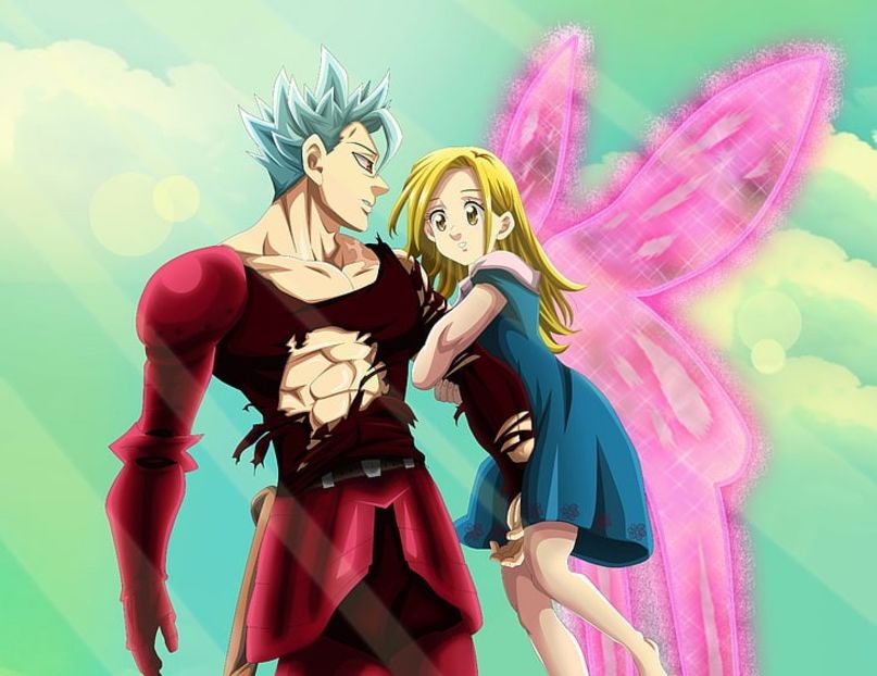 Ban and Elaine - The Seven deadly sins