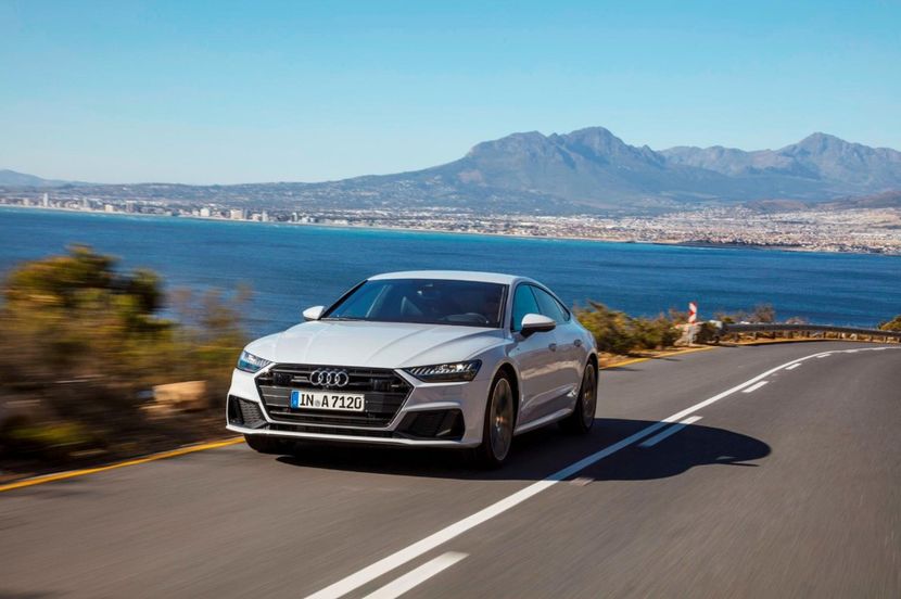 2018-2020-audi-a7-sportback-front-view-driving-carbuzz-448593-1600 - Masini 2019 Audi A7 Sportback