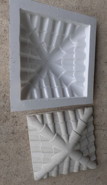 34x34 cm - Matrite din plastic