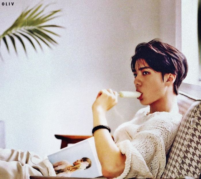 ⋗ Day 45 ⚘ Sehun ⚘ ☾ 16.04.2020 - 01 Je suis ma plus belle arme