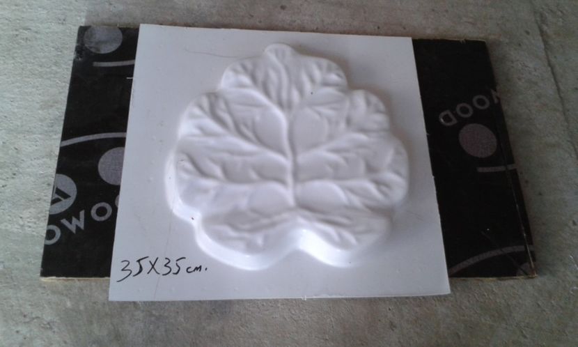 frunza 35x35 cm - Matrite din plastic