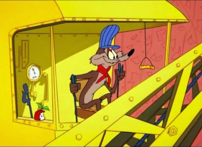 Road Runner And Wile E Coyote - Road Runner and Wile E Coyote