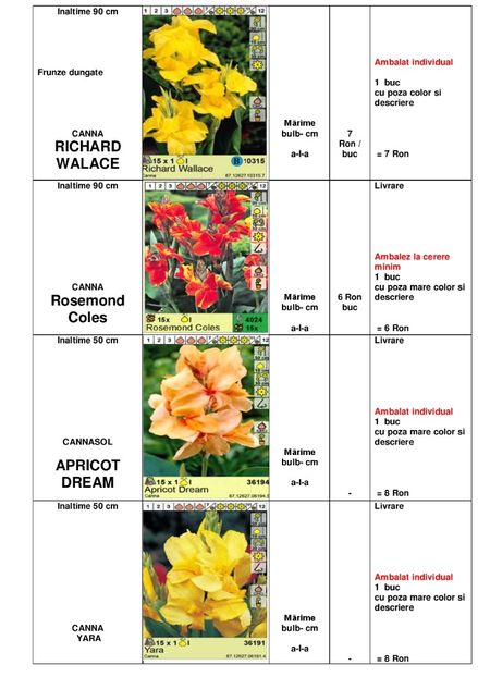  - OFERTA PRIMAVARA -VARA 2020