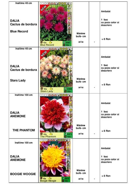  - OFERTA PRIMAVARA -VARA 2020