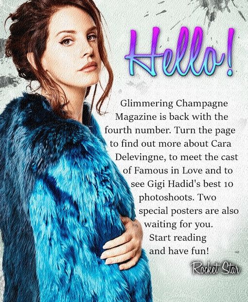  - Glimmering Champagne Magazine - 4th number