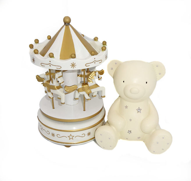 carusel-pusculita-ursulet - Cadouri de botez pentru bebelusi