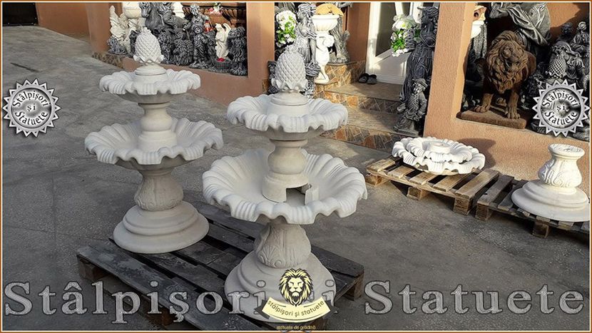 Image00682 - Decoratiuni de grădină din ciment alb și dioxid de titan