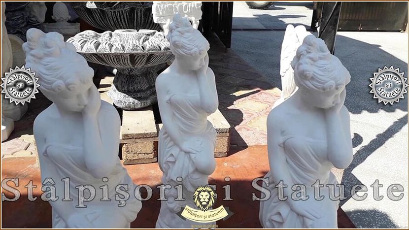 Image00800 - Decoratiuni de grădină din ciment alb și dioxid de titan