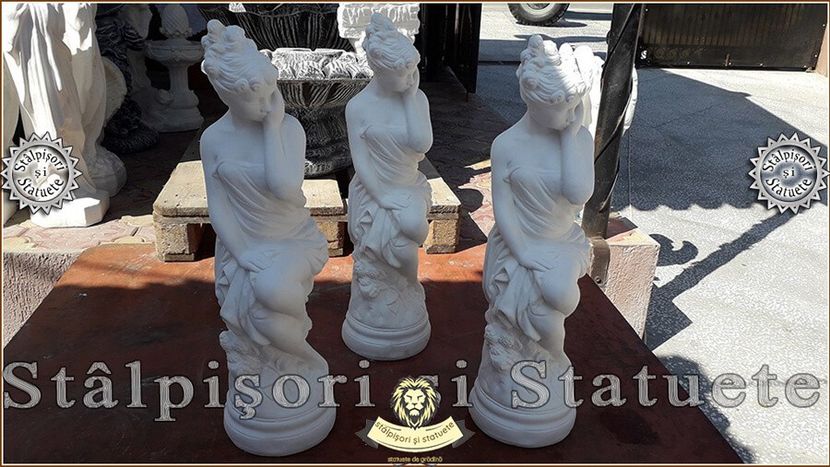 Image00801 - Decoratiuni de grădină din ciment alb și dioxid de titan